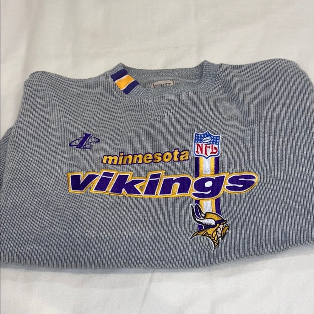 Minnesota Vikings crew neck